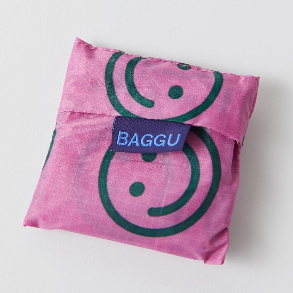 NWT Standard Baggu - Raspberry Happy - Picture 3 of 5